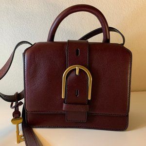 Never Used- Wiley Top Handle Fossil Bag